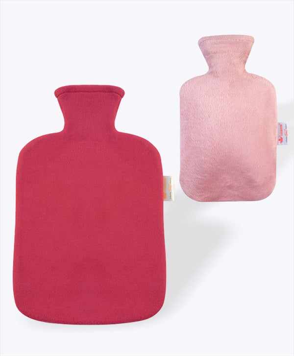 Coronation Hot Water Bottle Large Cover + Baby Cover Combo