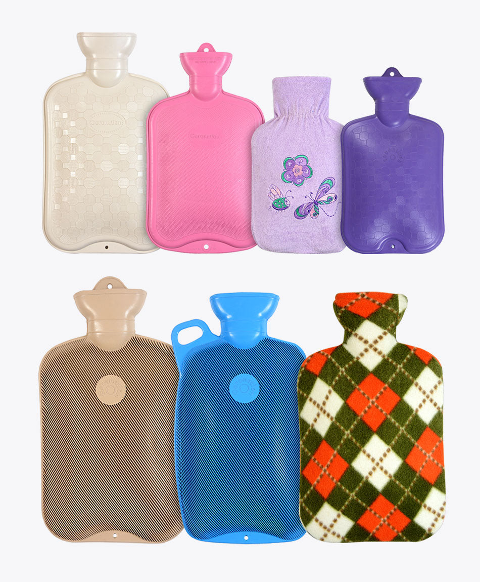 Coronation Hot Water Bottle - Delux Std. (One Side Ribbed)
